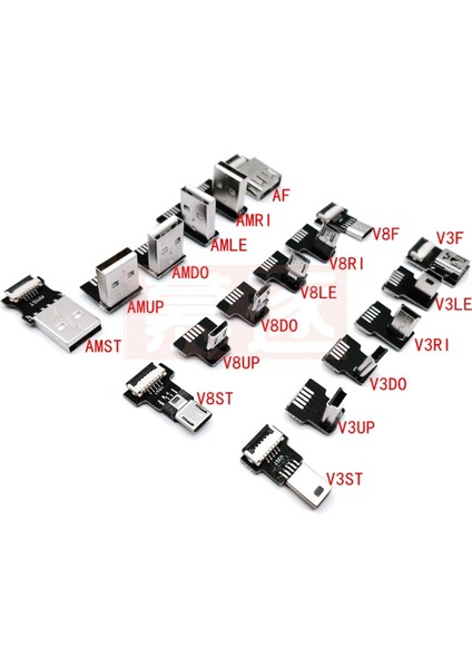 Ffc Mikro Mini USB Fpv Ince Ince Düz Yumuşak Esnek Fpc Şarj Kablosu Fpv Fırçasız El Gimbal Monitör Için (Yurt Dışından)