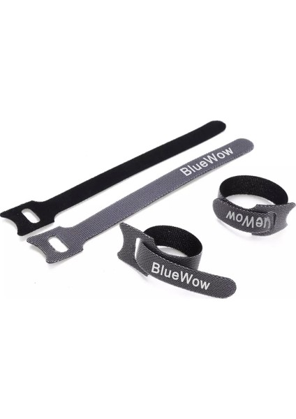 Bluewow Kablo Bağı Tel Sarıcı Naylon Bant 15CM 1/5/10/20 Adet Fare Kablosu Kulaklık HDMI Aux USB Kablo Yönetimi Tel Organizatör (Yurt Dışından) fırsatları