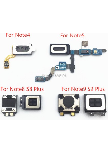 1 Adet Kulak Kulaklık Hoparlör Flex Kablo Samsung Galaxy Not 2 3 4 5 Note8 9 S8 S9 Artı Kulaklık Jakı Ses Onarım Yedek (Yurt Dışından) fiyatları