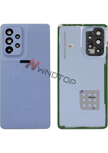 Yeni Samsung Galaxy A53 Arka Kapak Konut Arka Telefon Kılıfı Kapı Değiştirme Samsung A53 5g Pil Kapağı Lens + Logo ile (Yurt Dışından) fırsatları