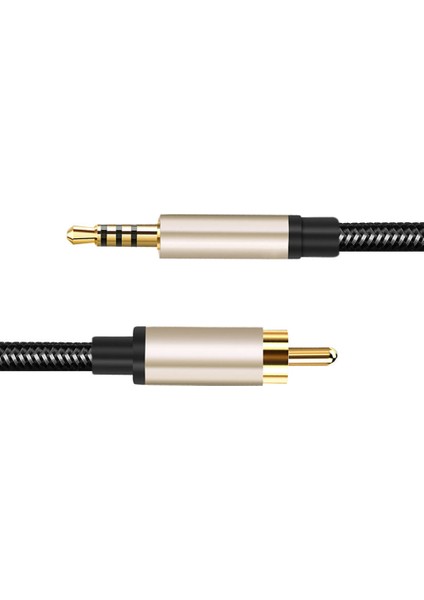 1/2 M Rca - Aux 3.5mm Jack Koaksiyel Bağlantı Kablosu Için Xiao-Mi 1/2 (Yurt Dışından) modelleri