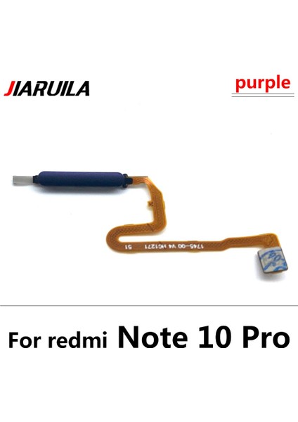 Yeni Parmak Izi Tarayıcı Xiaomi Redmi Için Not 10 NOTE10 Pro Ana Düğme Parmak Izi Menüsü Dönüş Anahtarı Sensörü Flex Kablo (Yurt Dışından)