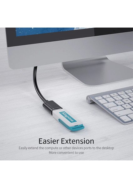 Essager USB Uzatma Kablosu USB 3.0 2.0 Erkek Kadın Genişletici Kablosu Xbox One Dizüstü Bilgisayar Usb3.0 Genişletici Veri Kablosu (Yurt Dışından) fırsatları