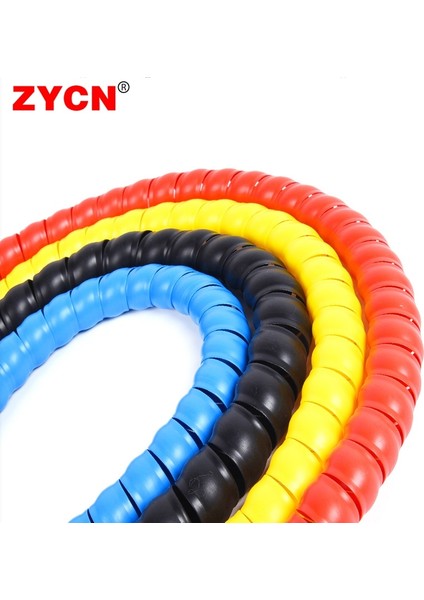 Metre 8mm 10MM Hattı Organizatör Boru Koruma Esnek Spiral Sarma Sarma Kablo Tel Koruyucu Kovan Kapak Tüp Pet Bite (Yurt Dışından)
