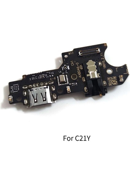 Realme Için C2 C3 C11 C12 C15 C17 C20 C21 C21Y C25 C25S C31 C33 C35 USB Şarj Kurulu Dock Port Flex Kablo Tamir Parçaları (Yurt Dışından)