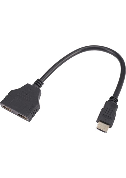 1080P HDMI Bağlantı Noktası Erkek - 2 Kadın 1 In 2 Out Splitter Kablo Adaptörü Dönüştürücü (Yurt Dışından) fiyatları