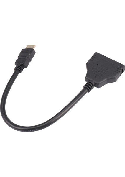 1080P HDMI Bağlantı Noktası Erkek - 2 Kadın 1 In 2 Out Splitter Kablo Adaptörü Dönüştürücü (Yurt Dışından) fırsatları