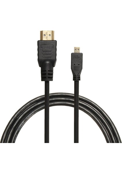Mikro HDMI - HDMI 1080P Kablo Tv Av Adaptörü 6ft 1.8 M Cep Telefonları Tabletler Hdtv (Yurt Dışından)