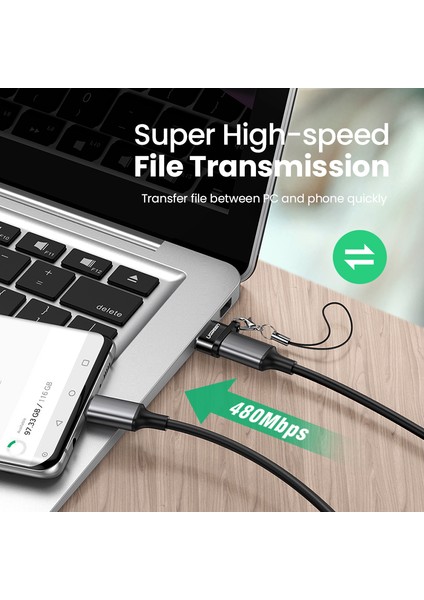 Ugreen Mini Boyut USB C Dişi USB Erkek Adaptör Için Huawei Nova 5 T Realme 5 Pro Tip C USB 2.0 Kulaklık Adaptörü Samsung Galaxy S10 Macbook Için USB Tip C Dönüştürücüler USB C Adaptör (Yurt Dışından) modelleri