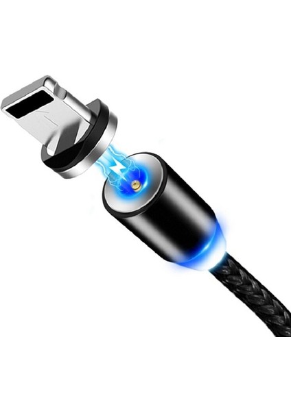Manyetik Kablo Mikro USB C Tipi Şarj Kablosu Samsung iPhone 7 6 Şarj Cihazı Hızlı Mıknatıslı Kablo USB C Kablosu Teller Adaptörü (Yurt Dışından) modelleri