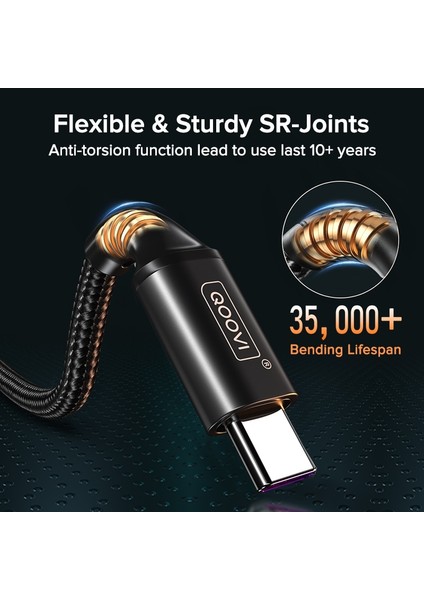Qoovı 3A USB C Tipi Kablo Hızlı Şarj Kablosu Xiaomi MI11 Samsung S21 A71 Huawei Hızlı Şarj Kablosu Kablosu iPhone 13 12 Pro (Yurt Dışından) indirimleri