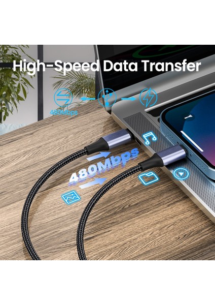 Pd 20W Tip C 8pin Hızlı Şarj Şarj Aleti Kablosu iPhone 14 13 12 11 Pro Max Xs Xr 0.5/1/2m Hızlı Şarj USB C Veri Kablosu (Yurt Dışından)