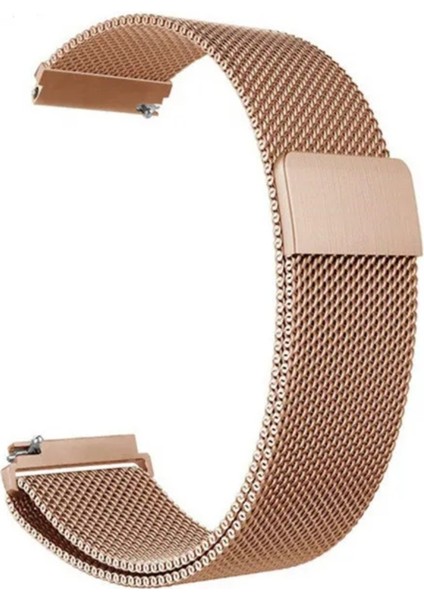 Xiaomi Watch S1-S1 Active-S1 Pro Uyumlu Mıknatıslı Metal Hasır Kordon