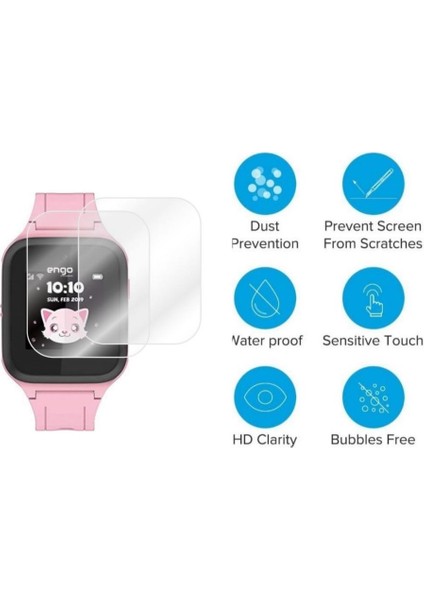 Preo Pwatch T1 Ekran Koruyucu Tpu Şeffaf Film 2 Adet