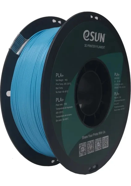 Esun 1,75 mm Pla Plus (Pla+) Filament (1 Kg)