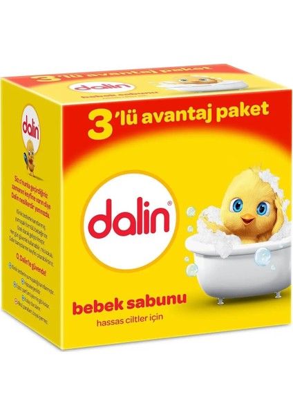 Bebe Sabun 100 gr (3'lü Avantaj Paketi) x 2 Adet