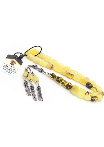 Kapsül Kesim Hakiki Ukrayna Damla Kehribar Tesbih 201022645