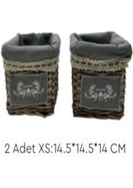 Sweet Home Hasır Sepet Seti fırsatları