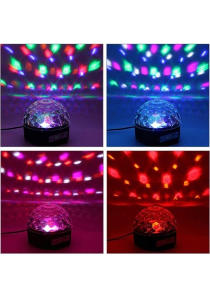 Kumandalı Disko Topu Bluetooth Hoparlör