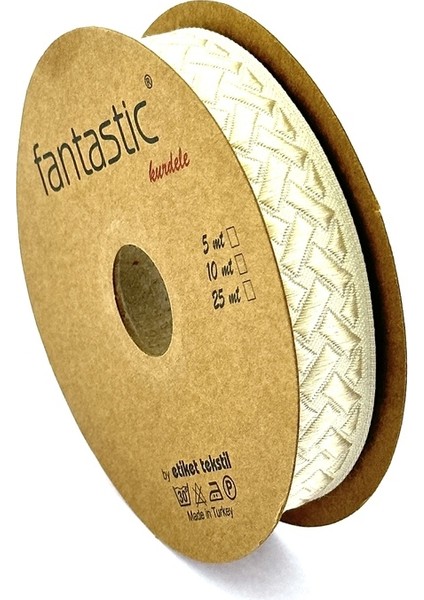 Dokuma Bordür Kurdele (2cm Genişlik - 10MT Uzunluk) fiyatları