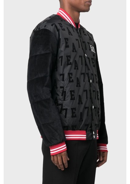 Oversize Fit Kolej Yaka Bomber Ceket Erkek Ceket 6RPB09 Pnecz 1200
