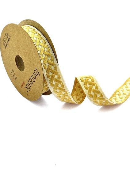 Dokuma Bordür Kurdele (2cm Genişlik - 10MT Uzunluk)