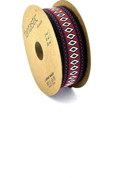 Çok Renkli Dokuma Bordür Kurdele (28MM Genişlik - 10MT Uzunluk) fiyatları