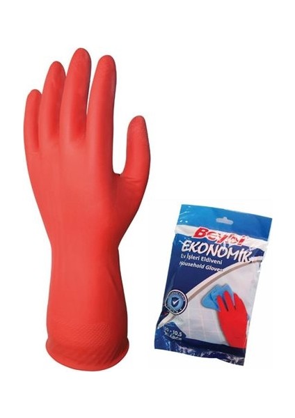 Ekonomik 10-10,5 Xl Çok Amaçlı Eldiven Bulaşık Eldiveni