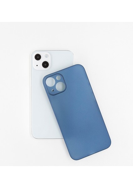 - Apple iPhone 13 Mini - Kılıf Koruyucu Sert Eko Pp Kapak - Lacivert