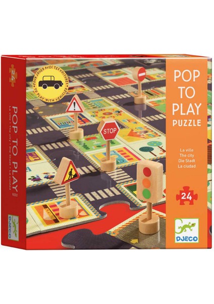 Dev Puzzle 24 Parça/ The City