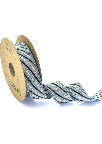 Simli Dokuma Bordür Kurdele (22MM Genişlik - 10MT Uzunluk)