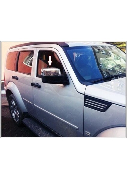Dodge Nitro Ayna Kapağı Paslanmaz Çelik Krom 2 Parça fiyatları