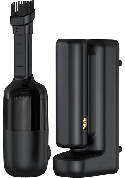 Wiwu WI-AI002 5in1 Oto Araç Lastik Şişirme Pompası - Oto Araç Süpürgesi - Vakum Makinesi - Fener Dijital Ekranlı Araç Hava Kompresörü