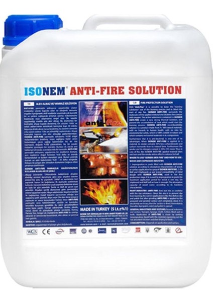 Isonem Antifire Yangın Yalıtım Solüsyonu 1 Lt