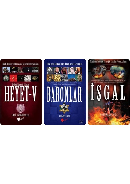 Heyet 5 - Baronlar - Işgal Lopus Yayınları 3 Kitap