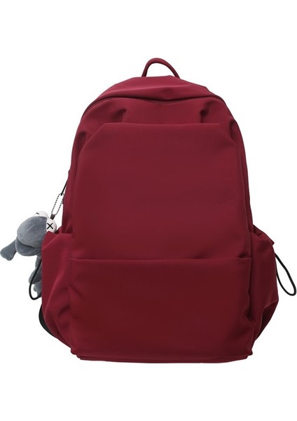 Schoolbag Erkek Mori Büyük Kapasiteli Düz Renk Sırt Çantası Kadın Tüm Maç Lise Sırt Çantası Kadın Sırt Çantası Üniversite Öğrencileri (Yurt Dışından)
