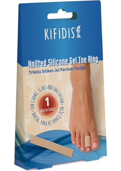 Kifidis F-50-03/04 Trikolu Silikon Jel Parmak Yüzüğü