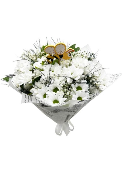 Papatya - Beyaz Papatya Buketi fiyatları