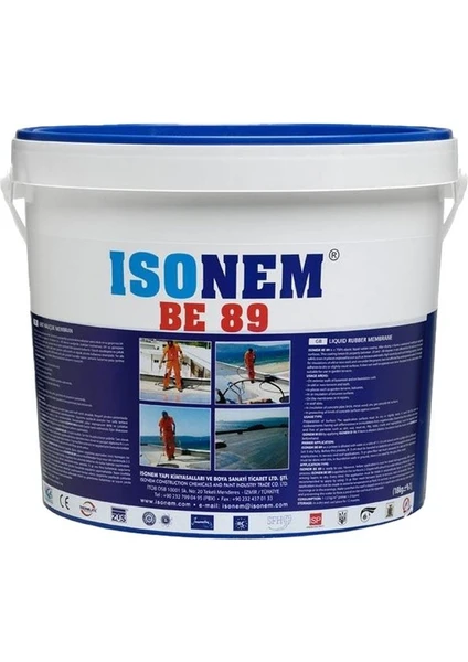 Isonem Be 89 Kauçuklu Likit Bitüm Membran 5 kg