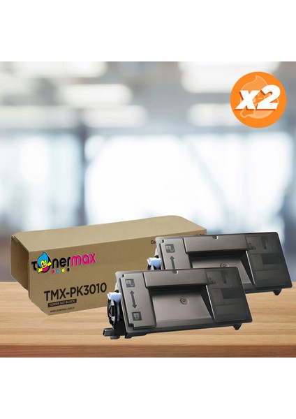 Utax P-4531 Mfp Muadil Toneri 2'li Avantaj Paket /TMX-PK3010 / P-4531DN