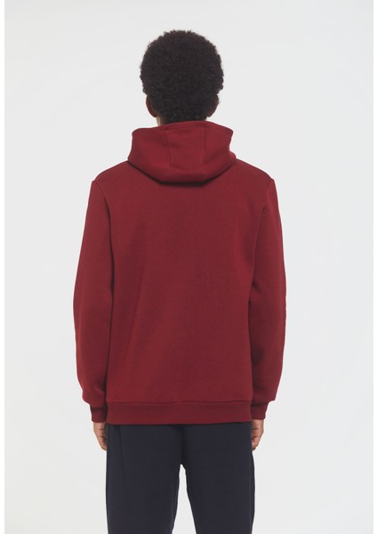 Kapüşonlu Sweatshirt Kırmızı fırsatları