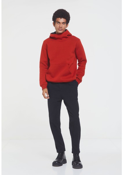 Kapüşonlu Sweatshirt Turuncu fiyatları