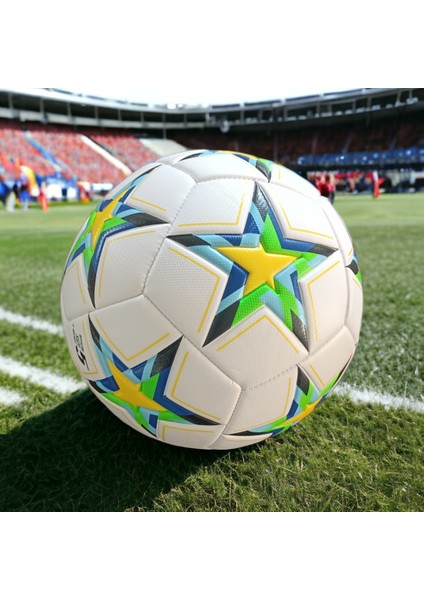 Şampiyonlar Ligi Kabartmalı Yüzey Futbol Topu Sert Zemin Halı Saha Futbol Topu