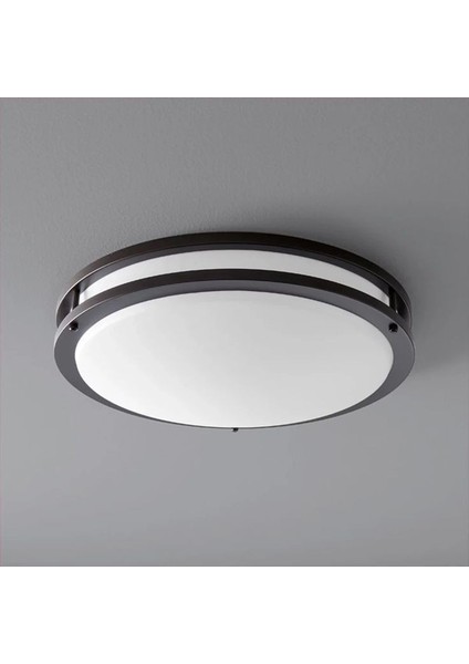 24 Watt, 4000K Soğuk Beyaz Işık Sıva Üstü LED Armatür, Banyo, Balkon, Salon Tavan ve Duvar Armatürü