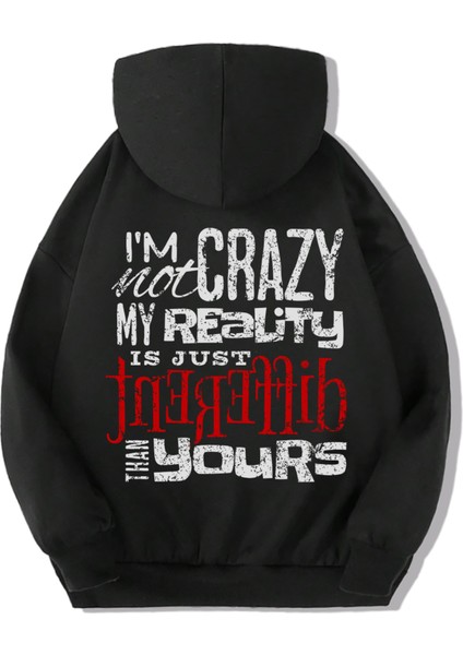 Brz Kids Unisex Çocuk I'M Not Crazy Hoodie