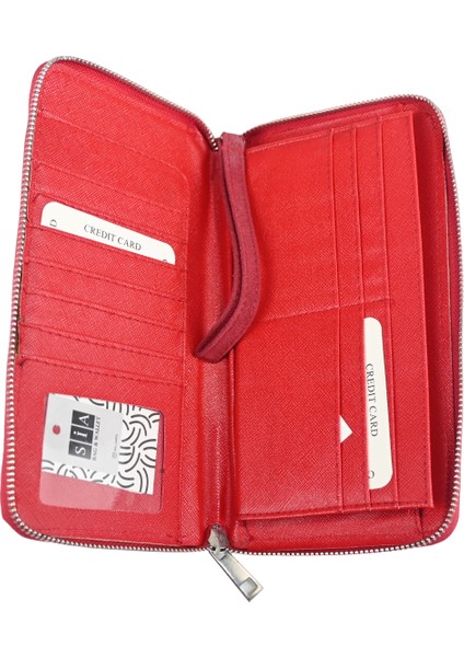 Ollbag Büyük Boy Logosuz Kadın Pörtföy Cüzdan Geniş Iç Tasarım Rahat Kullanım Telefon Gözlü Bileklikle Taşınabilir Cüzdan modelleri
