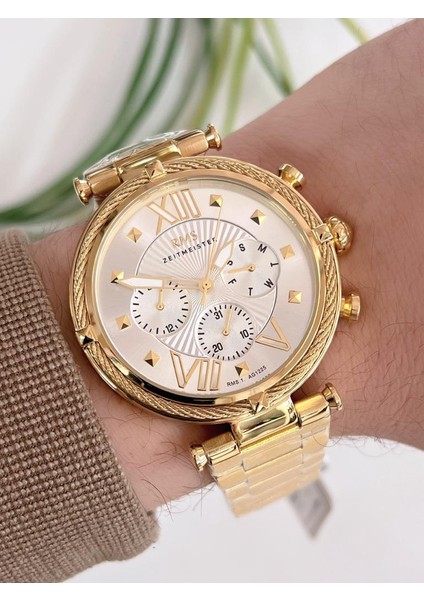 RM1493.02 Rms Romanson Grandmaster Özel Seri Kararmaz Renk Atmaz 5 Atm 48 mm Erkek Kol Saati