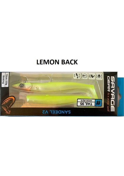 Sandeel V2 12CM 22GR 2+1 Silikon Suni Yem fırsatları