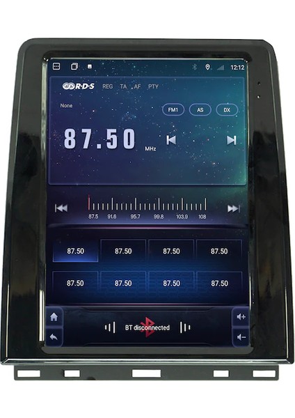 Renault Clio 5 Android 12 Carplay Navigasyon Tesla Multimedya - 4gb Ram 64GB HDD modelleri