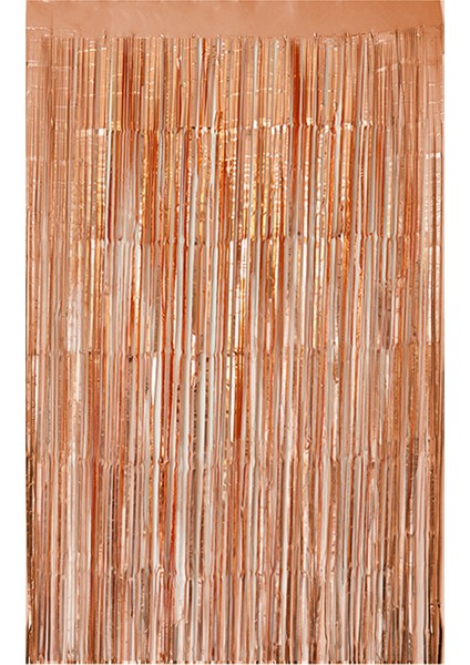 Mat Rose Gold Pearlize Asmal Fon Süsü 100X200 cm